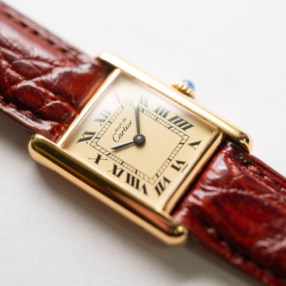 Cartier Tank Vermeil Small