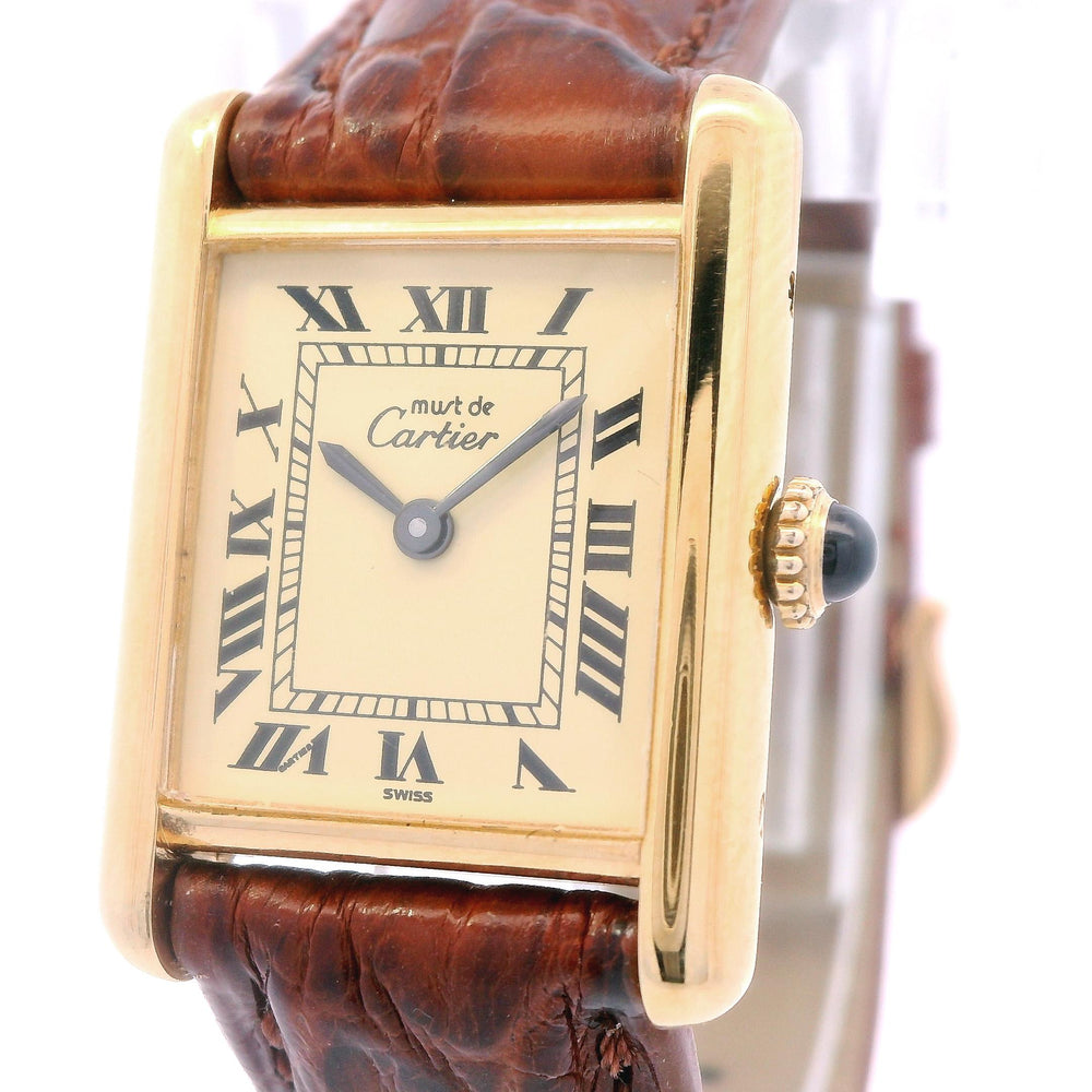 Cartier Tank Vermeil Small