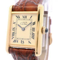 Cartier Tank Vermeil Small