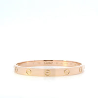 Cartier Love Bracelet 18kr Sz 17