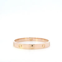 Cartier Love Bracelet 18kr Sz 17