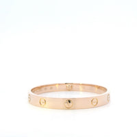 Cartier Love Bracelet 18kr Sz 17