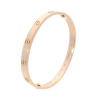Cartier Love Bracelet 18kr Sz 17