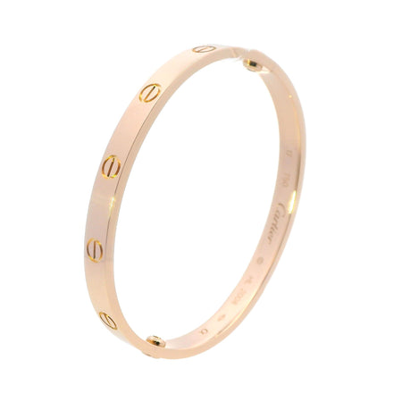 Cartier Love Bracelet 18kr Sz 17