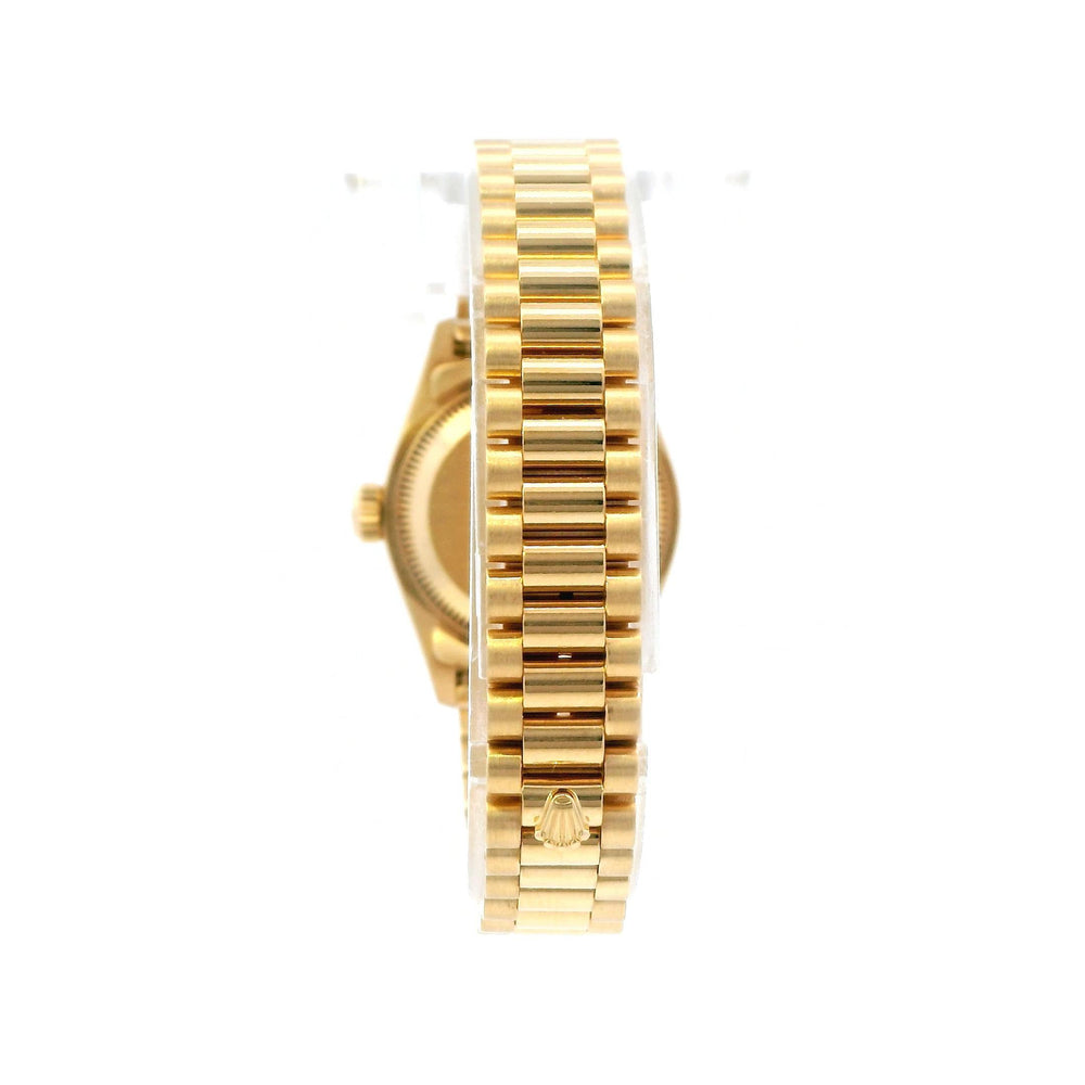 Rolex Datejust 26mm 18k YG 10-Diamond Dial Marker 69258G