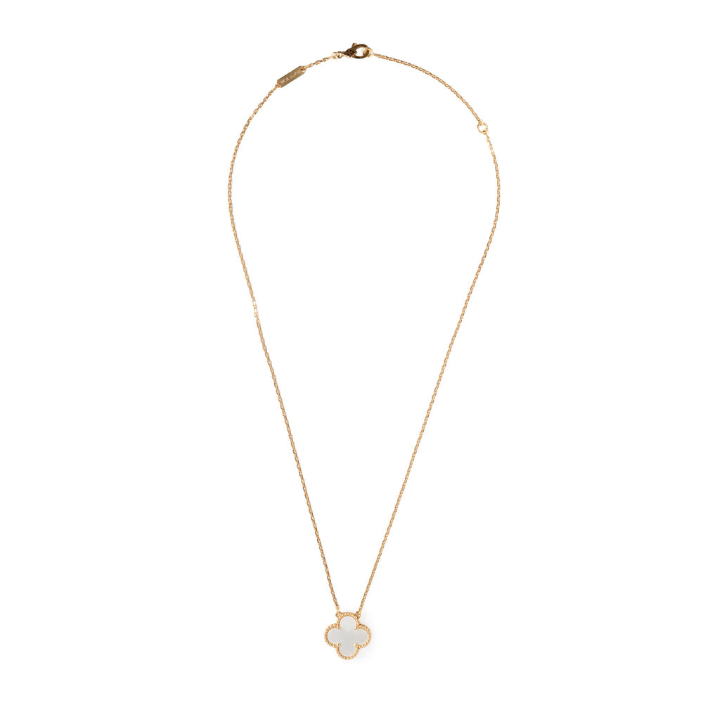 VCA 1 Motif Alhambra MOP Necklace