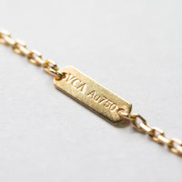 Van Cleef & Arpels 18ky 1-Motif MOP Necklace