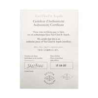 Van Cleef & Arpels 18ky 1-Motif MOP Necklace