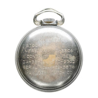 Hamilton GCT AN 5740 SS WWII Military Pocket Watch