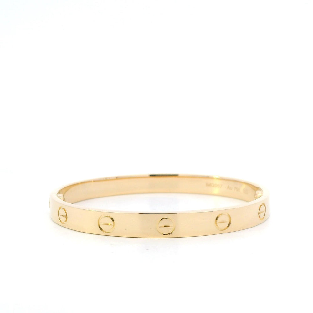 Cartier Love Bracelet 18ky Size 16