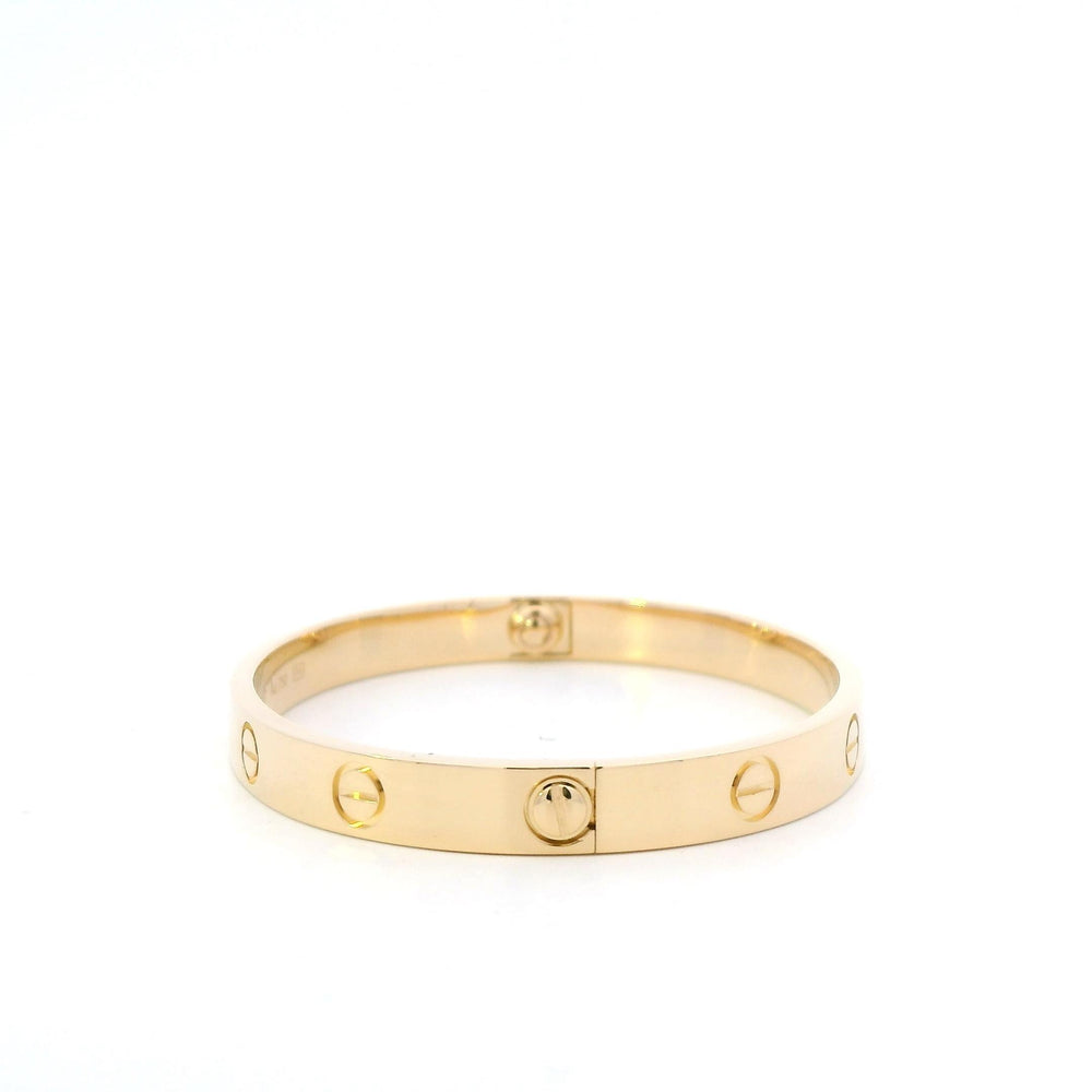 Cartier Love Bracelet 18ky Size 16