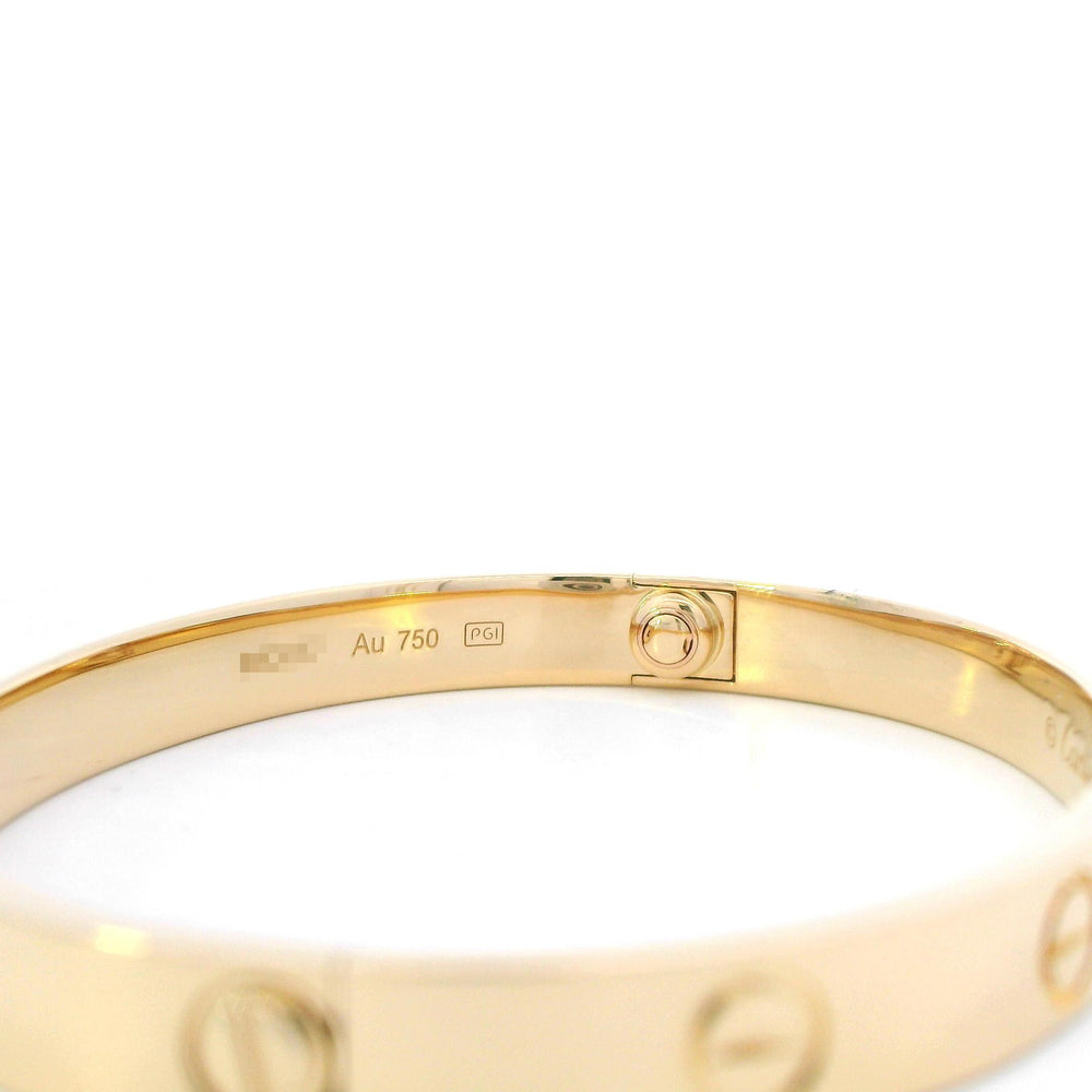 Cartier Love Bracelet 18ky Size 16