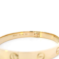 Cartier Love Bracelet 18ky Size 16