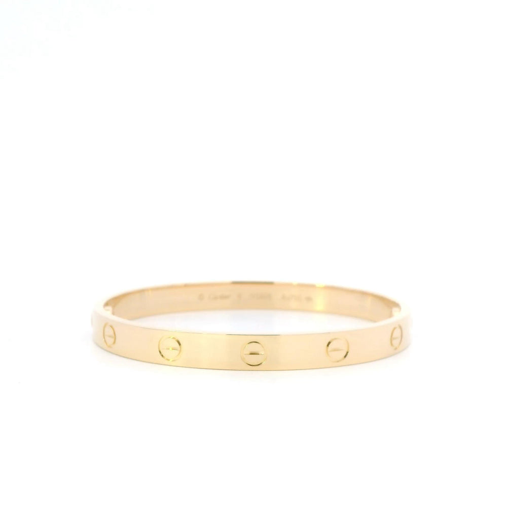 Cartier Love Bracelet 18ky Size 16