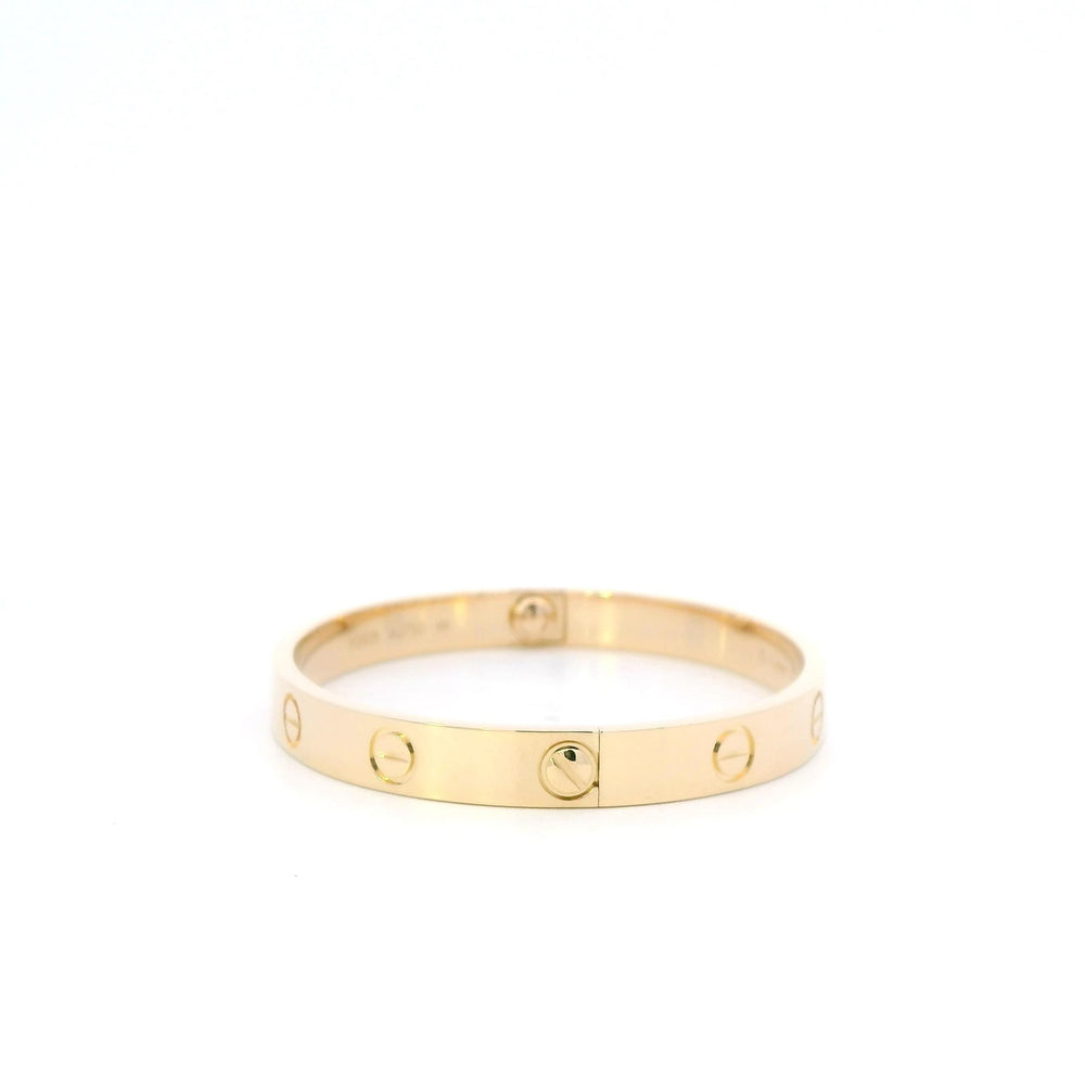 Cartier Love Bracelet 18ky Size 16