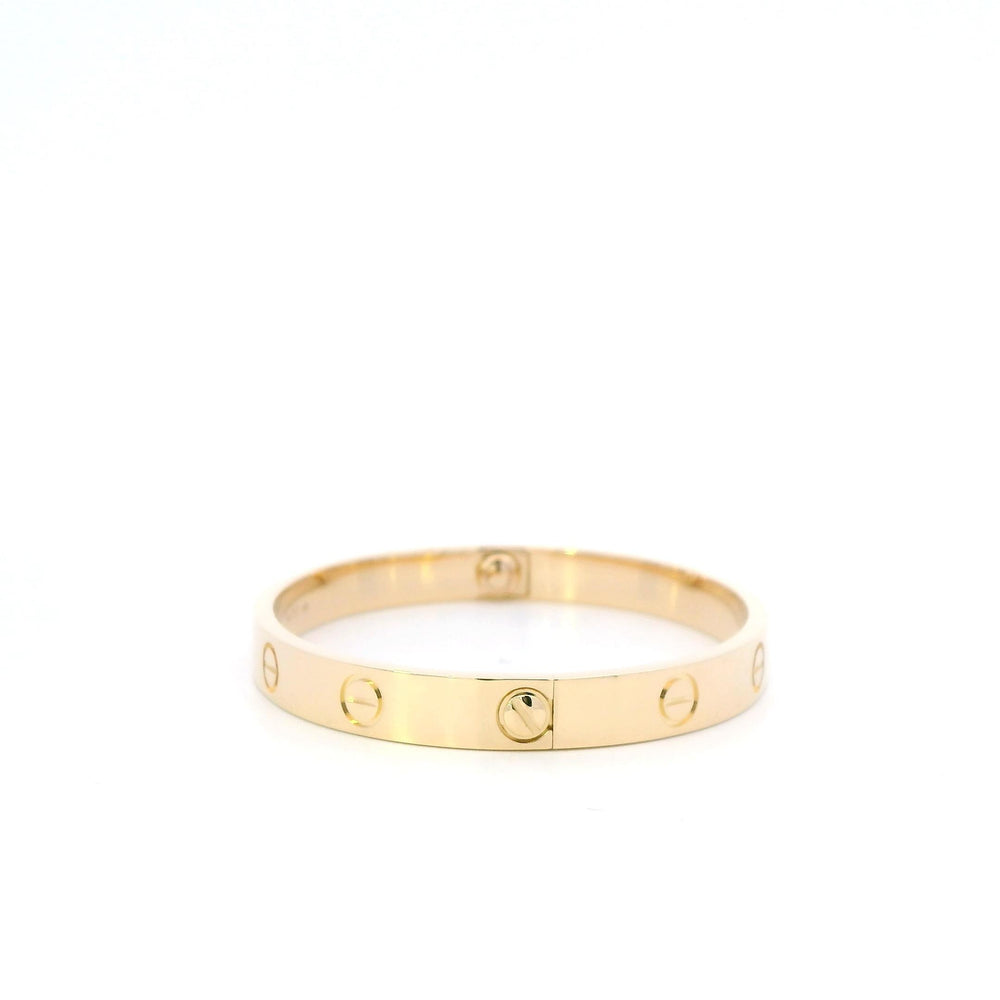 Cartier Love Bracelet 18ky Size 16