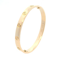 Cartier Love Bracelet 18ky Size 16