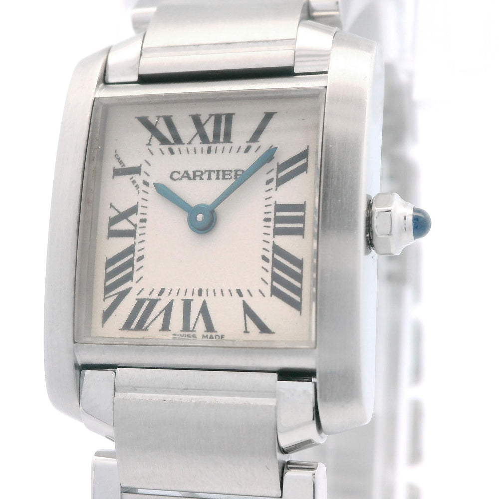 Cartier small Tank Francaise SS 2384