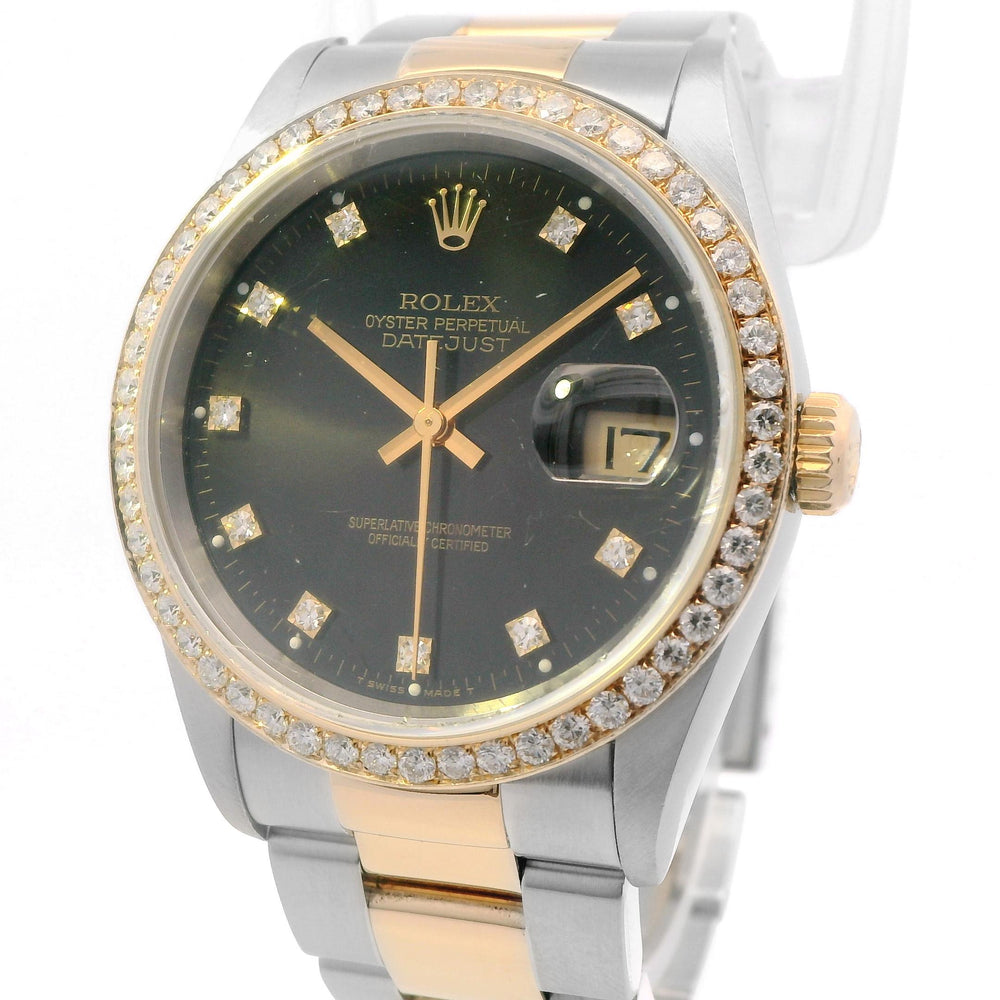 Rolex 36mm Datejust SS/YG 16203