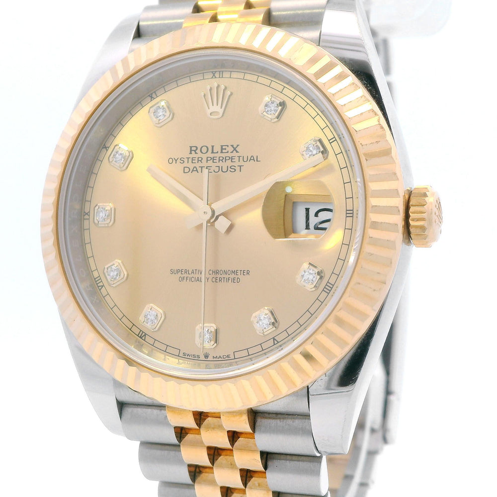 Rolex Datejust 41mm SS/YG 126333 card