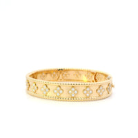 VCA Perlee Clovers Diamond bracelet XS(14.5cm) 18ky pap