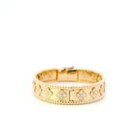 VCA Perlee Clovers Diamond bracelet XS(14.5cm) 18ky pap