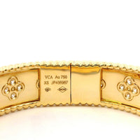 VCA Perlee Clovers Diamond bracelet XS(14.5cm) 18ky pap