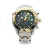 Omega Seamaster Chonograph SS/18ky Blue Dial 2297.80