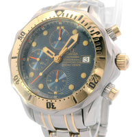 Omega Seamaster Chonograph SS/18ky Blue Dial 2297.80