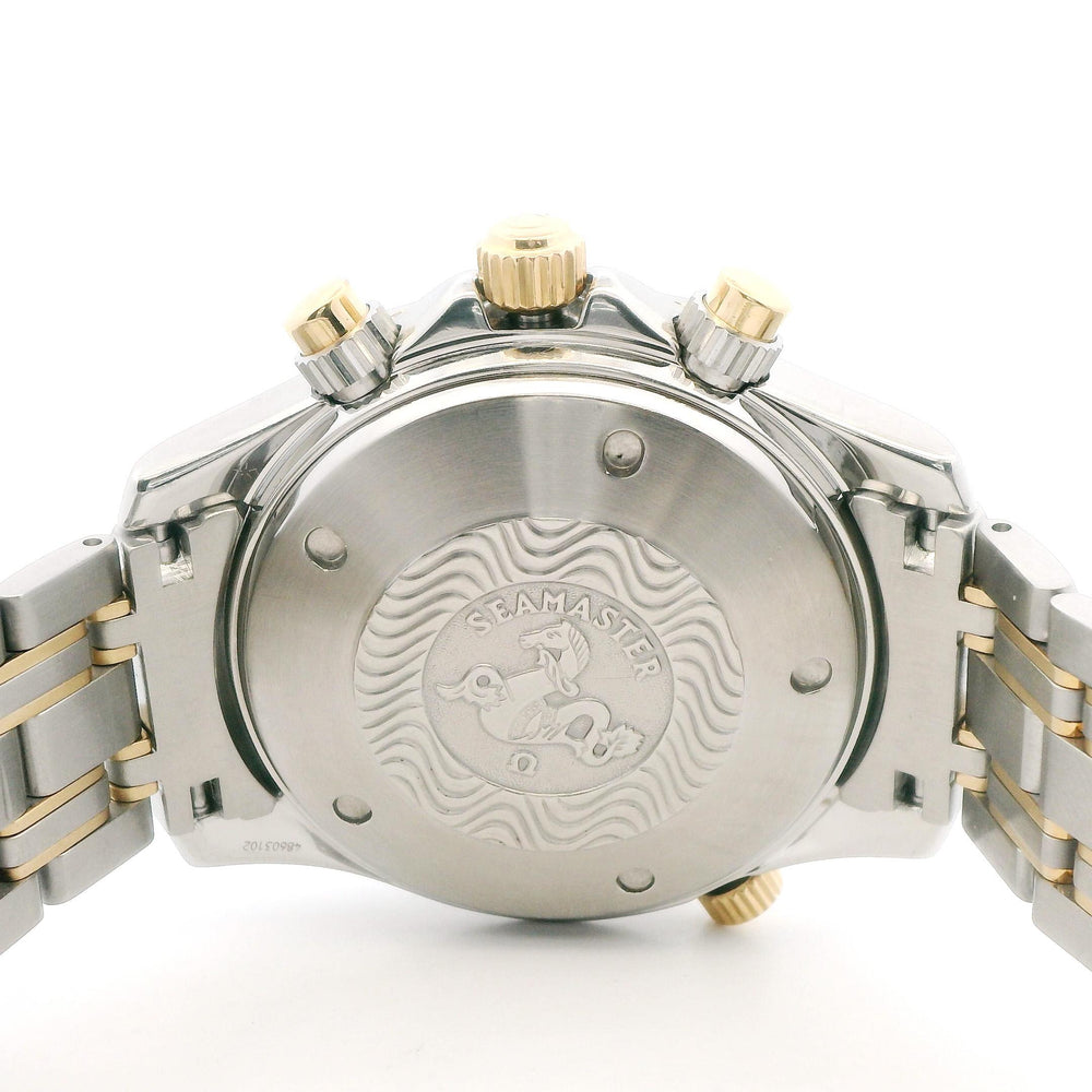 Omega Seamaster Chonograph SS/18ky Blue Dial 2297.80