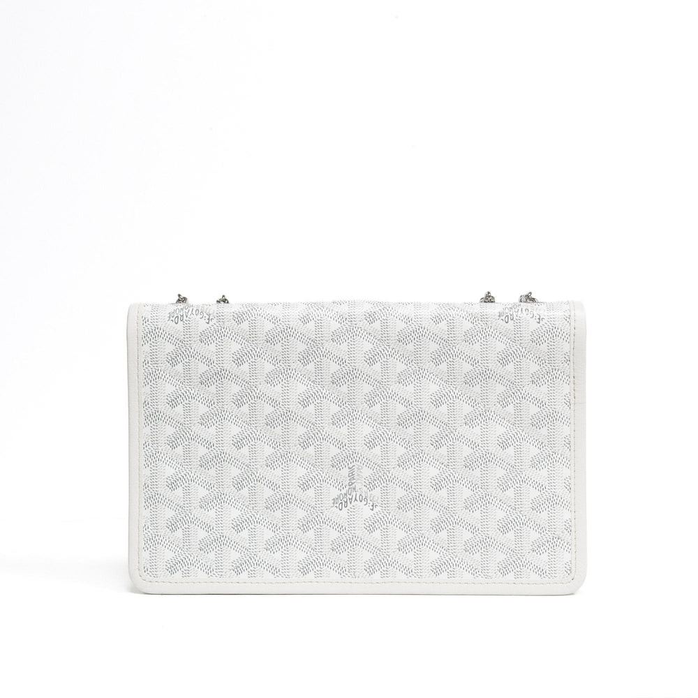 Goyard  Alexandre III  Chain Shoulder Bag Leather White