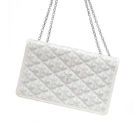 Goyard  Alexandre III  Chain Shoulder Bag Leather White