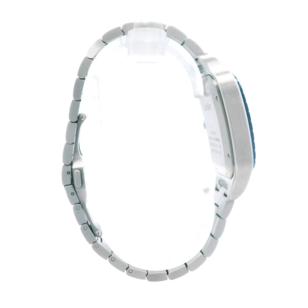 Cartier Santos Large Blue Dial & Bezel SS WSSA0048 B&P
