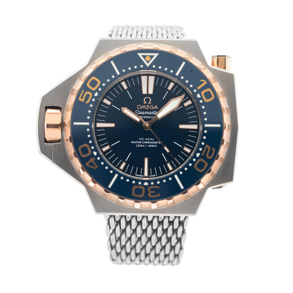 Omega Seamaster Ploprof 1200M RG/Titanium 227.60.55.21.03.001 B&P