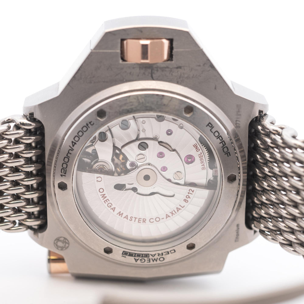Omega Seamaster Ploprof 1200M RG/Titanium 227.60.55.21.03.001 B&P