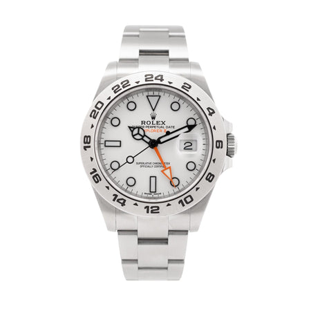 Rolex Polar 42mm Explorer II SS 216570 card