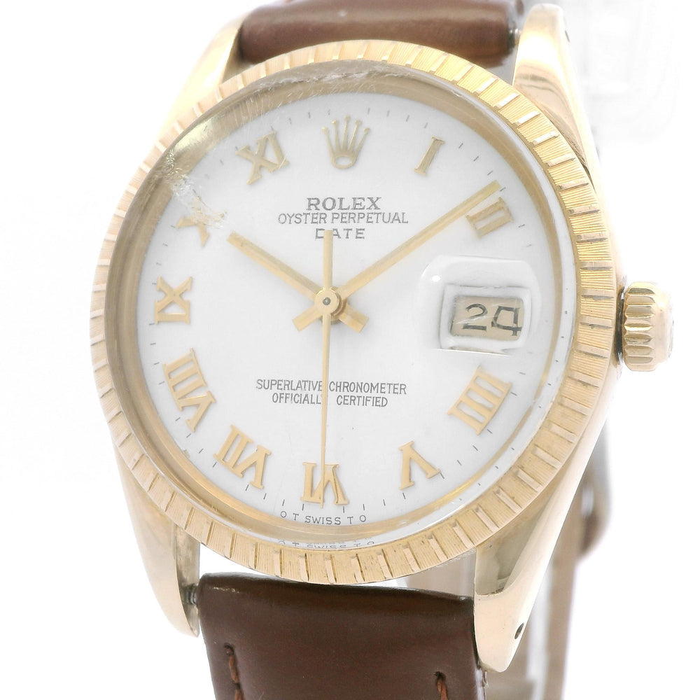 Rolex Date 34mm 18ky 15038