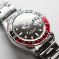 Rolex 40mm GMT Master Coke SS 16700