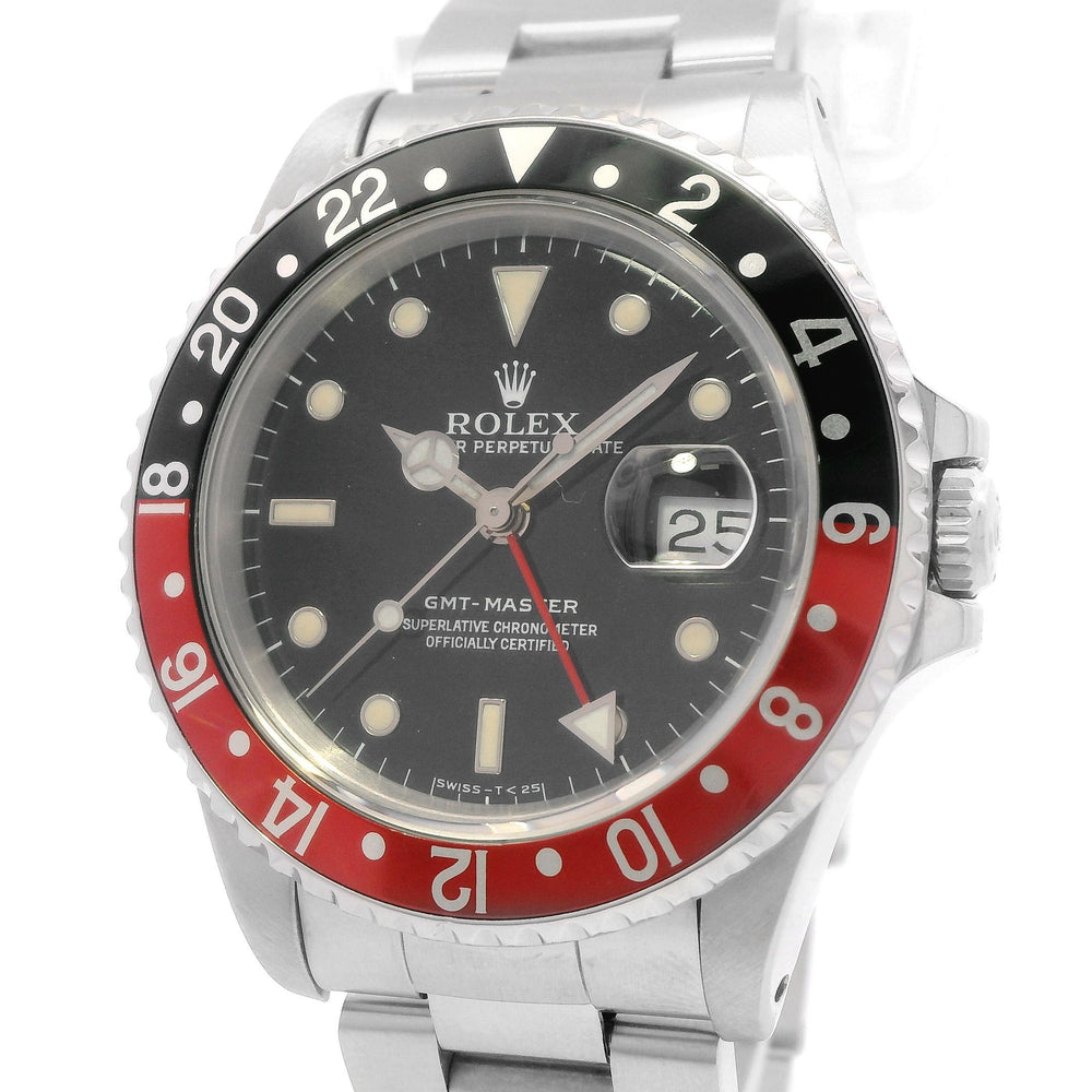 Rolex 40mm GMT Master Coke SS 16700