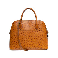 Hermes Bollide Tan Ostrich 35cm