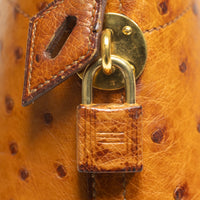 Hermes Bollide Tan Ostrich 35cm