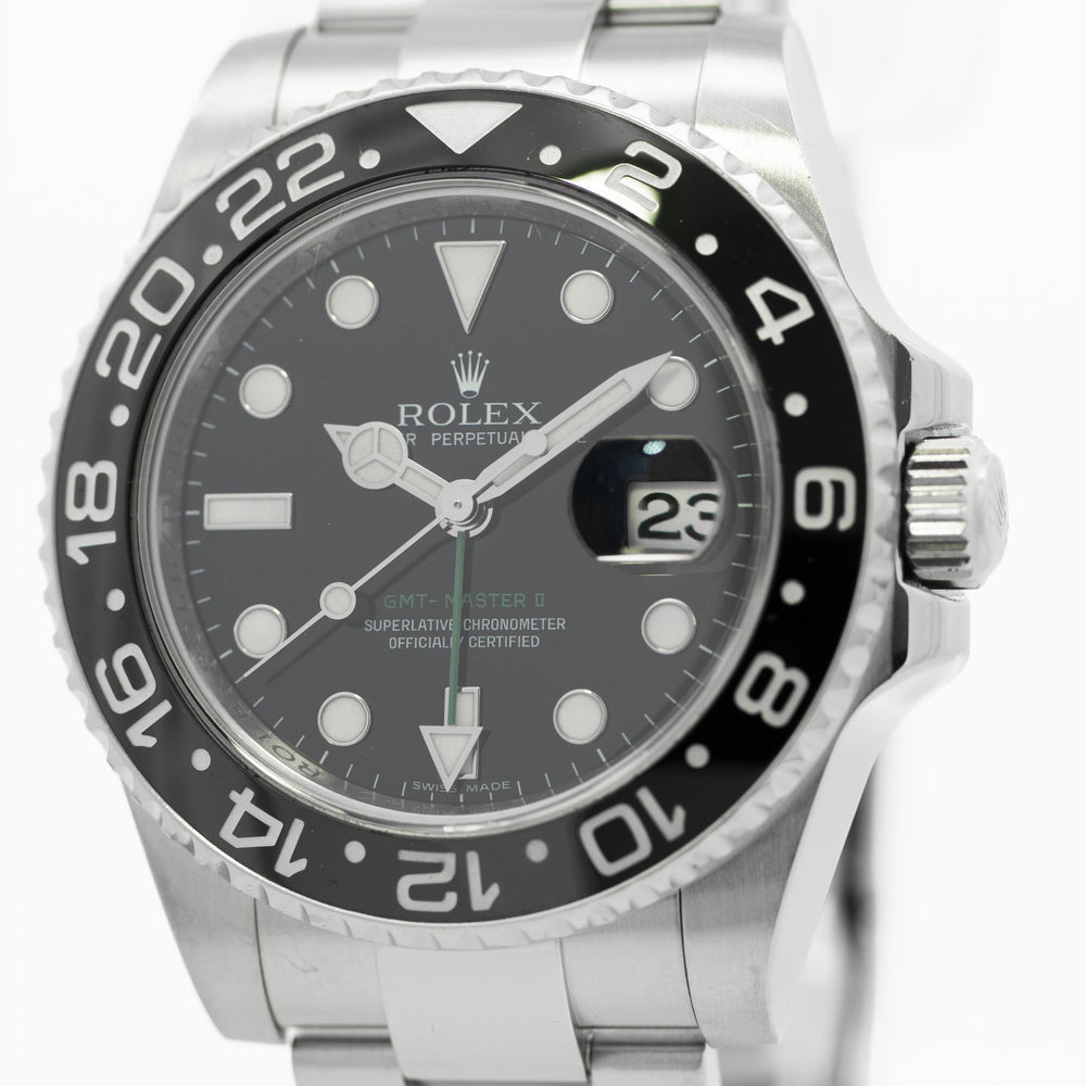 Rolex GMT Master II SS 116710 card