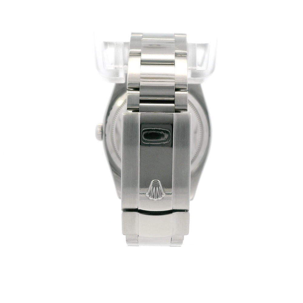 Rolex 36mm Datejust MOP & Diamond Bezel SS 116244 card