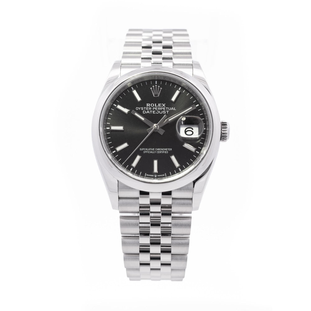 Rolex 36mm Datejust SS 126200 card