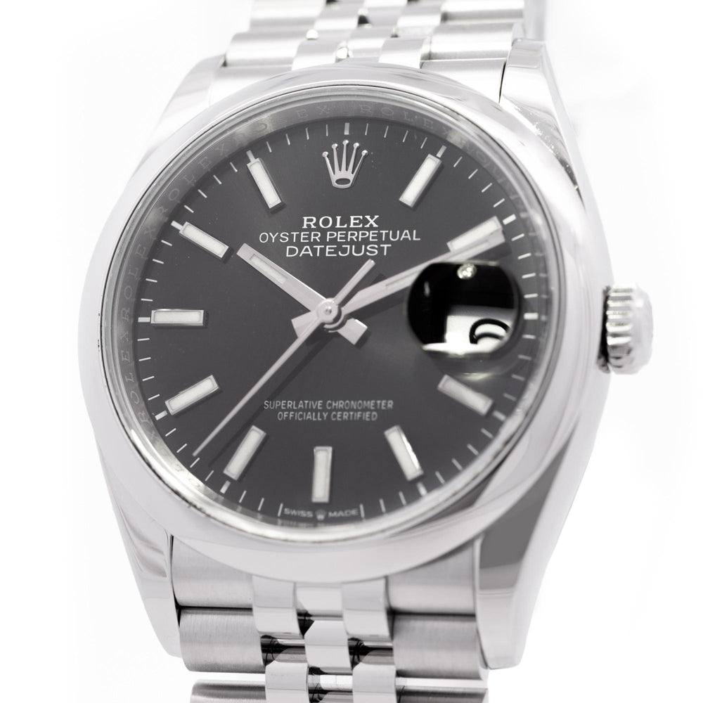 Rolex 36mm Datejust SS 126200 card