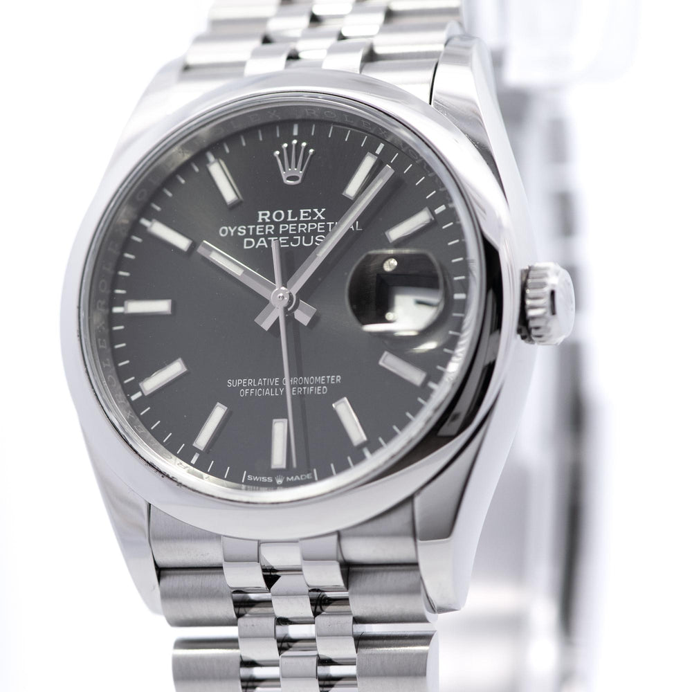 Rolex 36mm Datejust SS 126200 card