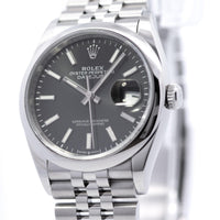 Rolex 36mm Datejust SS 126200 card