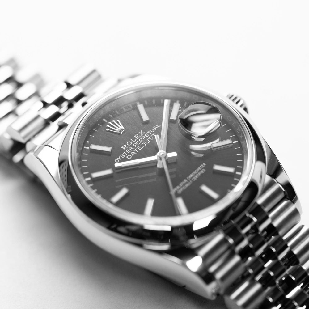 Rolex 36mm Datejust SS 126200 card