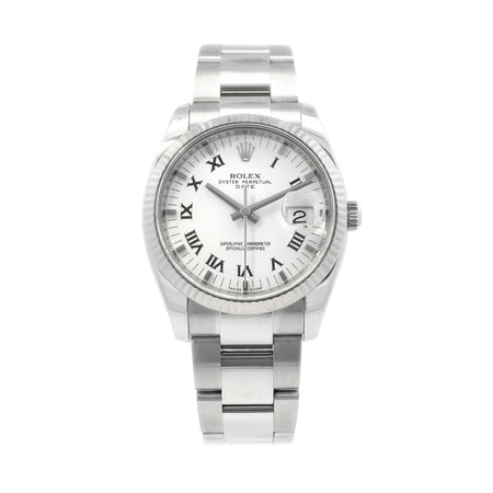Rolex 34mm Date SS 115234