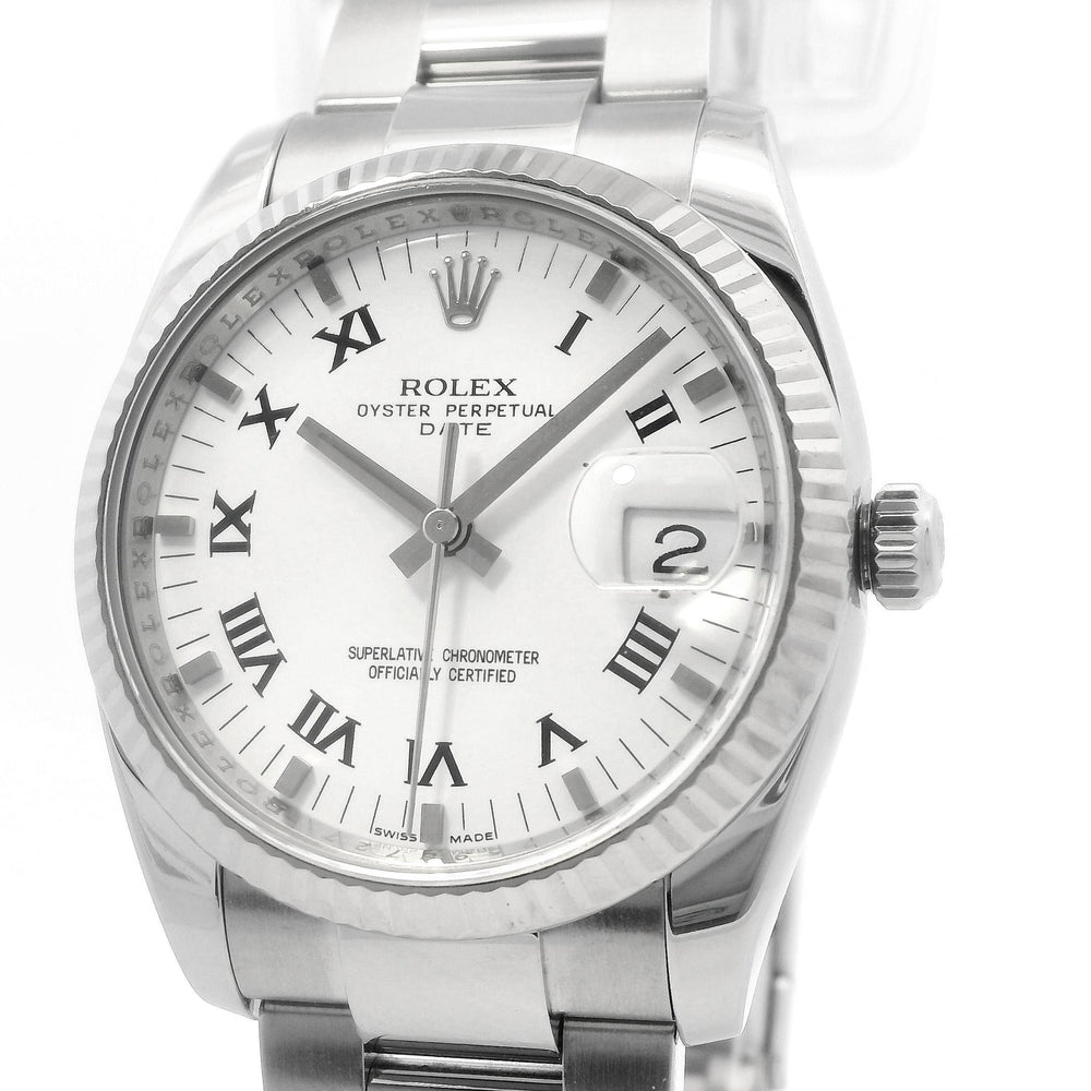 Rolex 34mm Date SS 115234